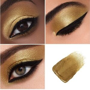 LADY Gaga Haus Labs Liquid Shimmer Eyeshadow Gold Color: Legend